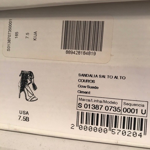 Schutz Kija Suede Fringe Heel - Picture 6 of 6